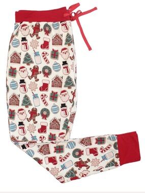 Emerson And Friends Red‎ Holiday Print Bamboo Pajama Pants. Size 2XL.